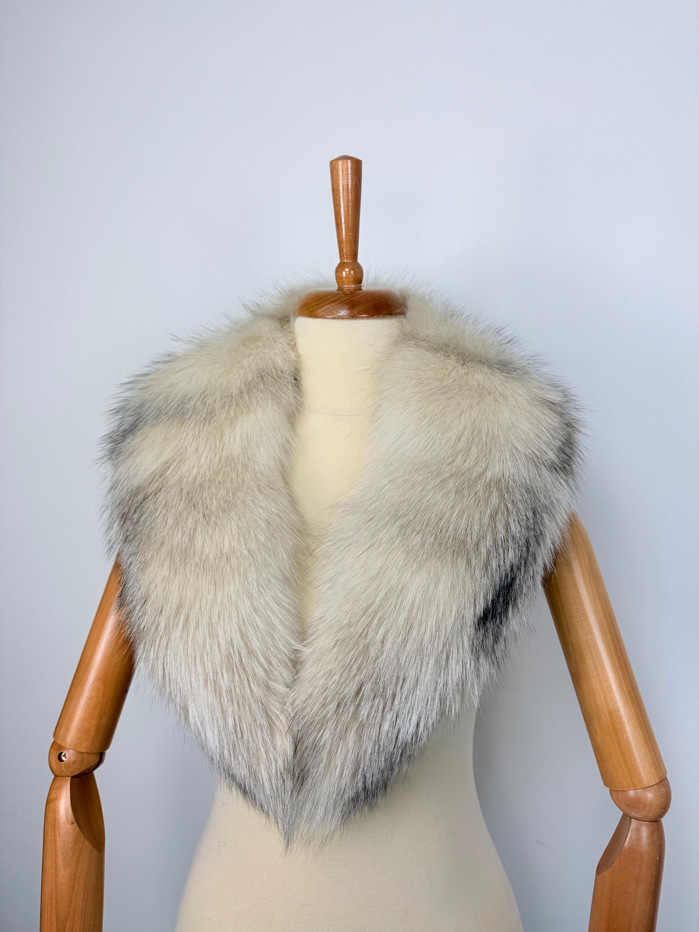 Luxury Fur Collar, Real Fox Fur Stole