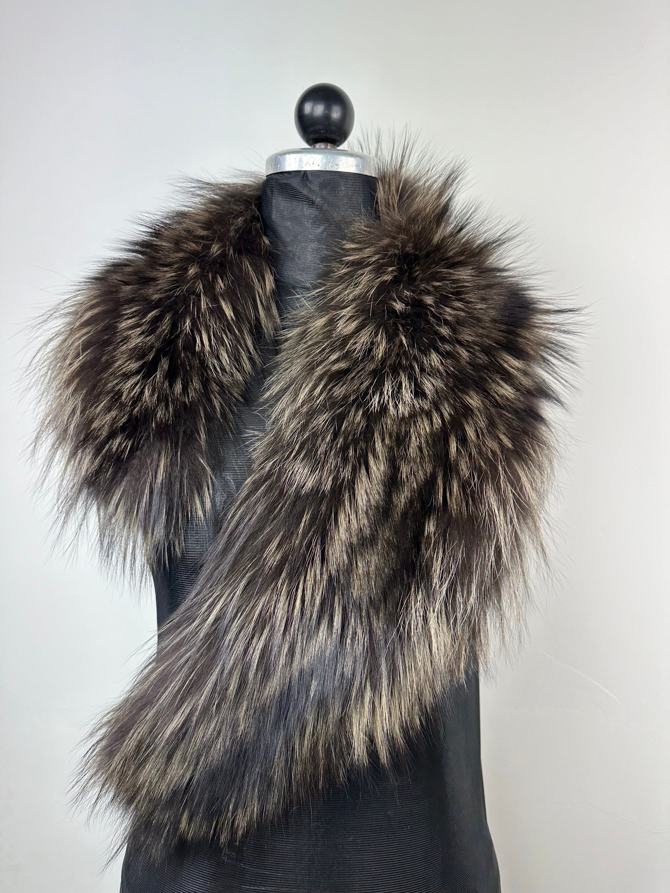 Genuine Fox Fur Collar: Luxury Fur Stole
