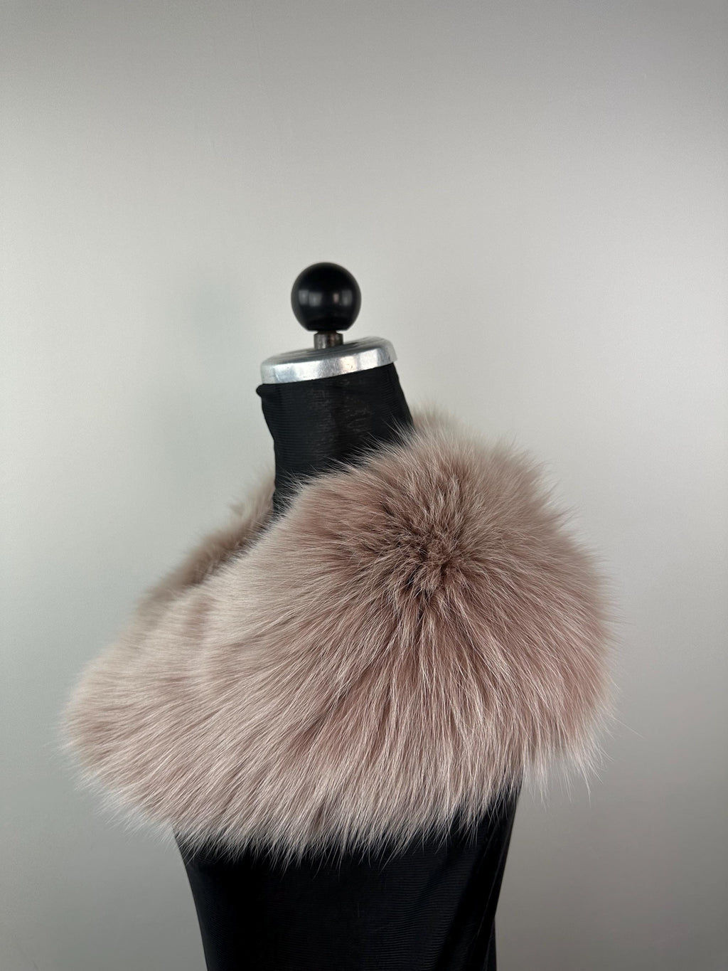 Fox Fur Collar – Real Fur Collar, Handmade in Greece, Luxury Neck Accessory