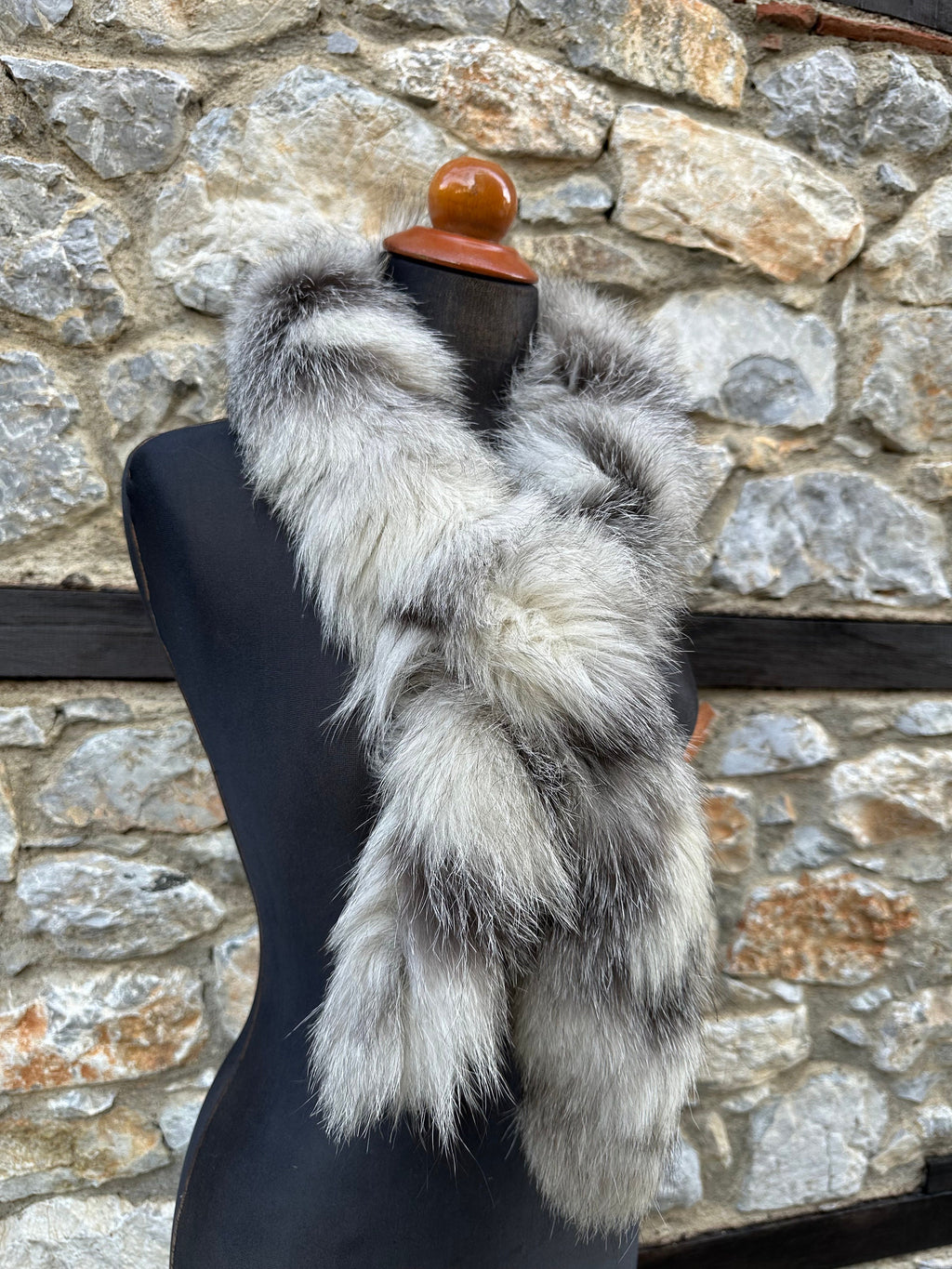 Real Fox Fur Scarf: Warm Winter Neck Wrap