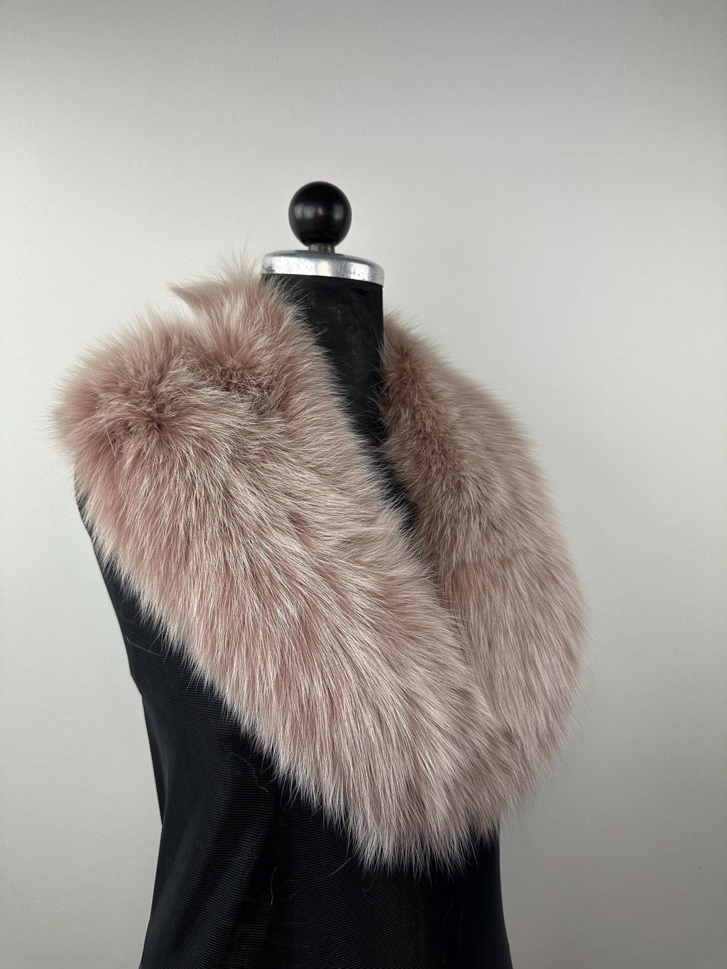 Fox Fur Collar – Real Fur Collar, Handmade in Greece, Luxury Neck Accessory