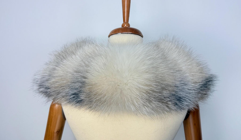 Luxury Fur Collar, Real Fox Fur Stole