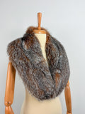 Luxury Crystal Fox Fur Collar: Real Fur Stole For Coat