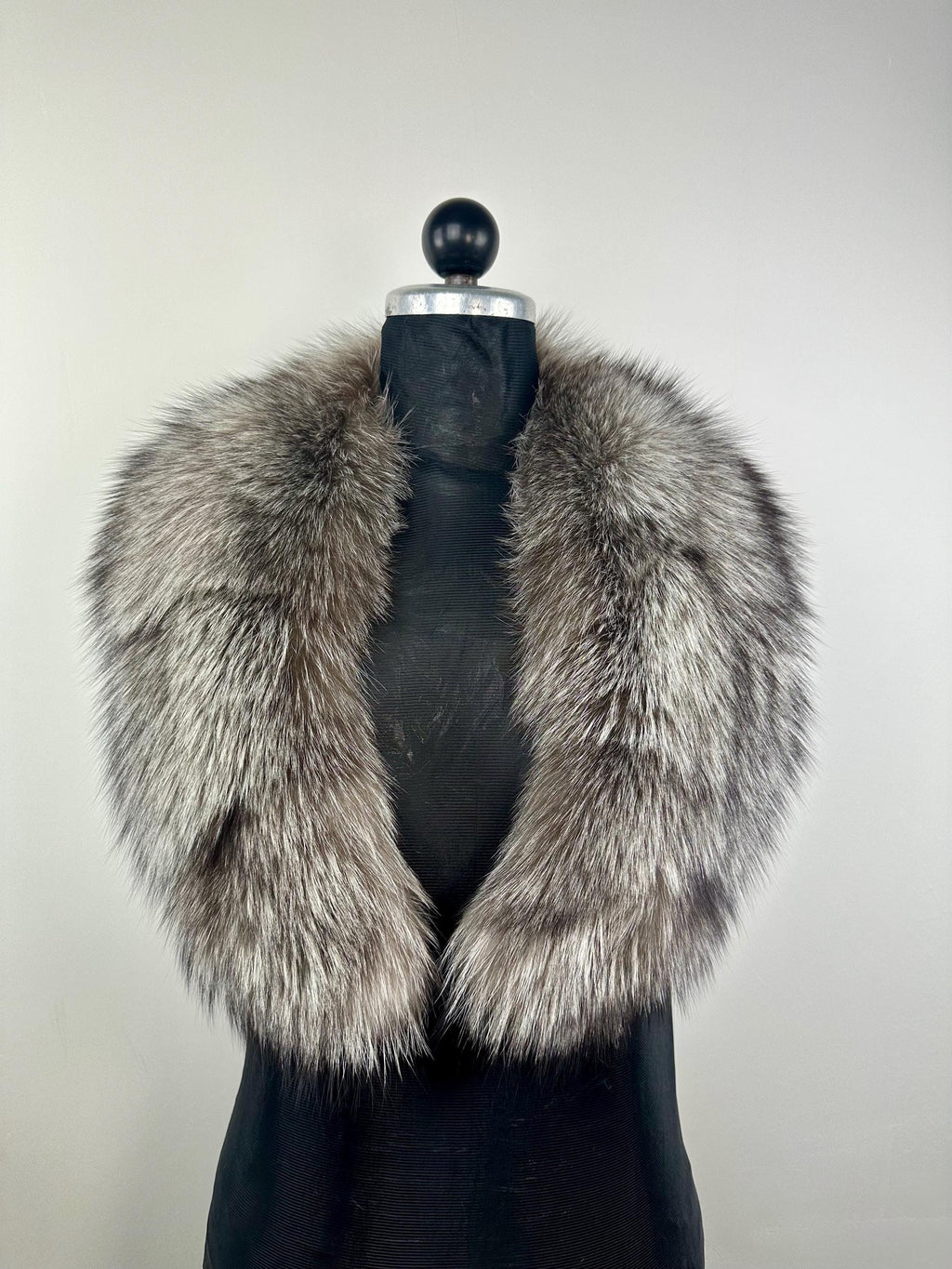 Fox Fur Collar – Real Fur Collar, Handmade in Greece, Luxury Neck Accessory