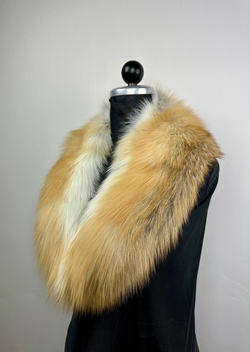 Genuine Golden Fox Collar, Luxury fur stole