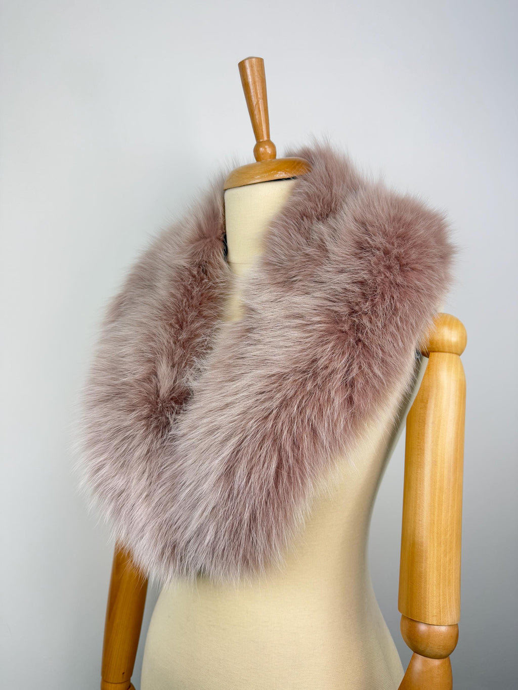 Fox Fur Collar – Real Fur Collar, Handmade in Greece, Luxury Neck Accessory