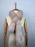 Fox Fur Scarf – Real Fur Scarf, Handmade in Greece, Luxury Winter Scarf