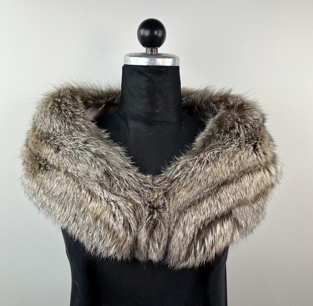 Genuine Fox Fur Collar: Luxury Fur Stole