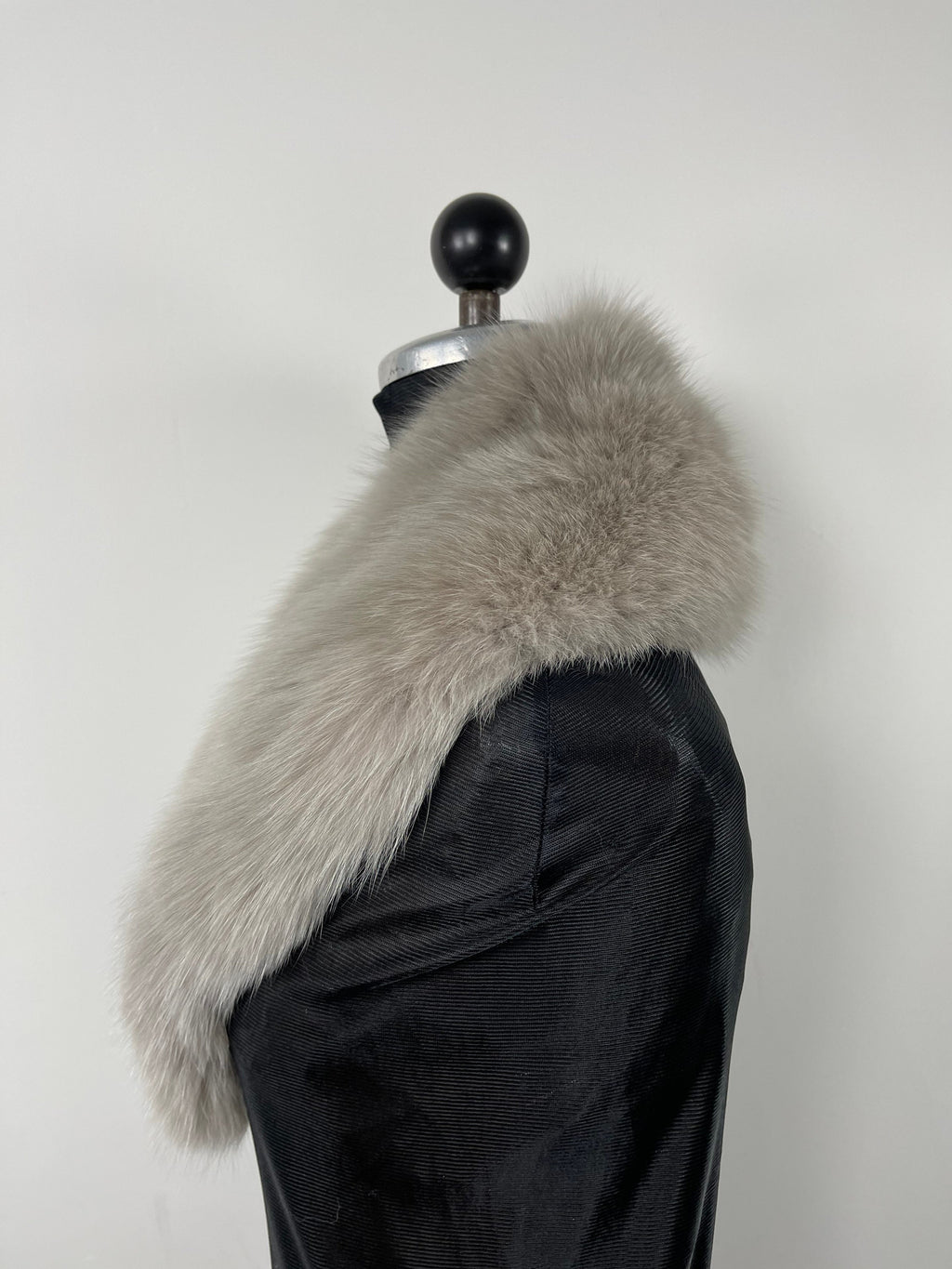 ray Fox Fur Collar – Real Fur Collar, Handmade in Greece, Luxury Fur Neck Accessory