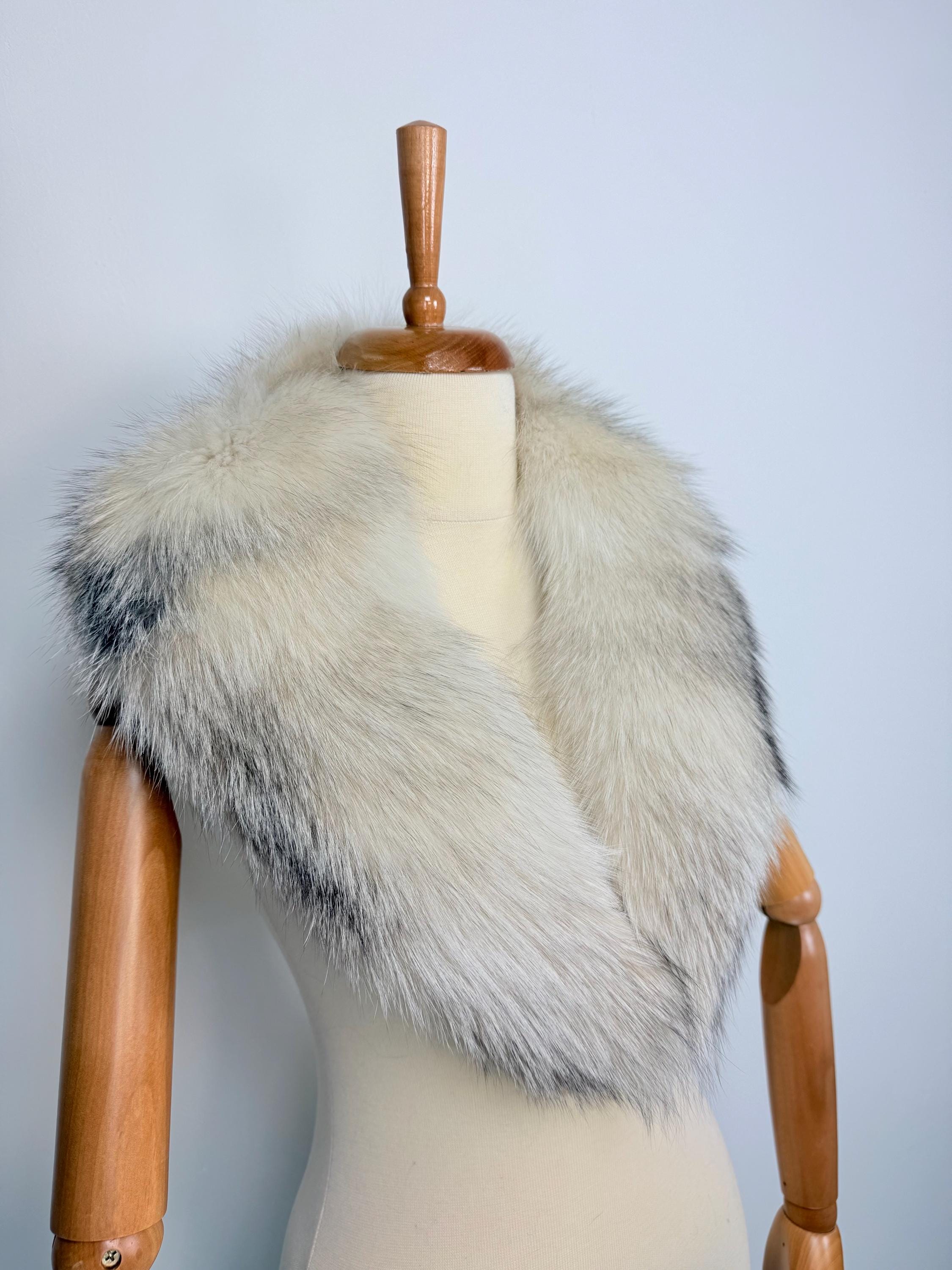 Luxury Fur Collar, Real Fox Fur Stole