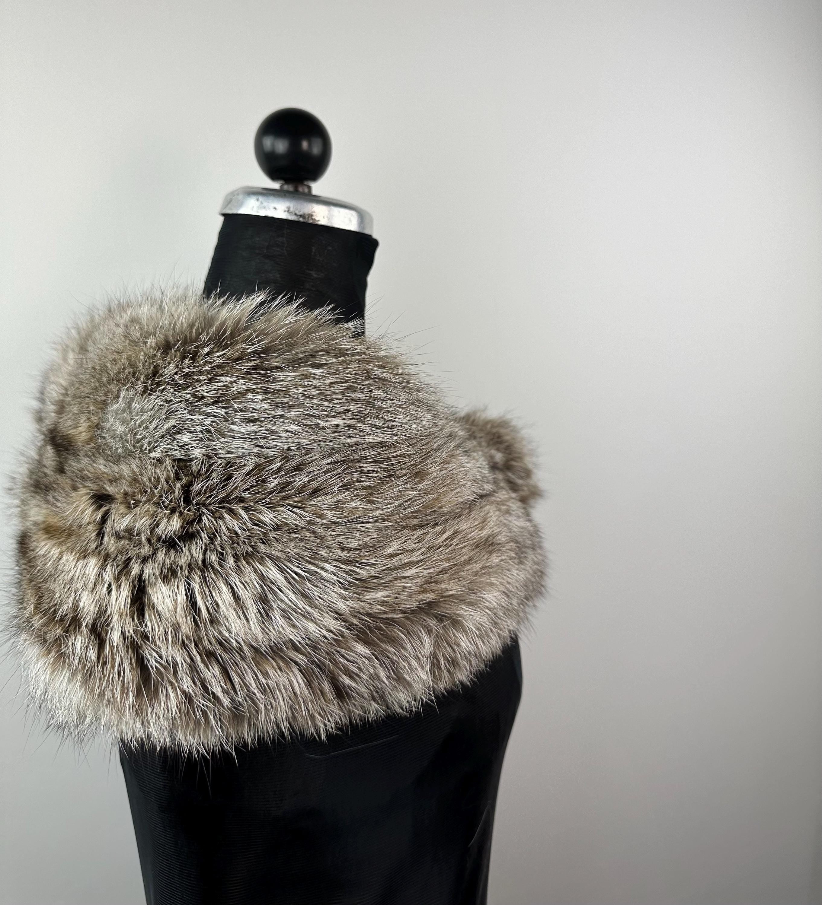 Genuine Fox Fur Collar: Luxury Fur Stole