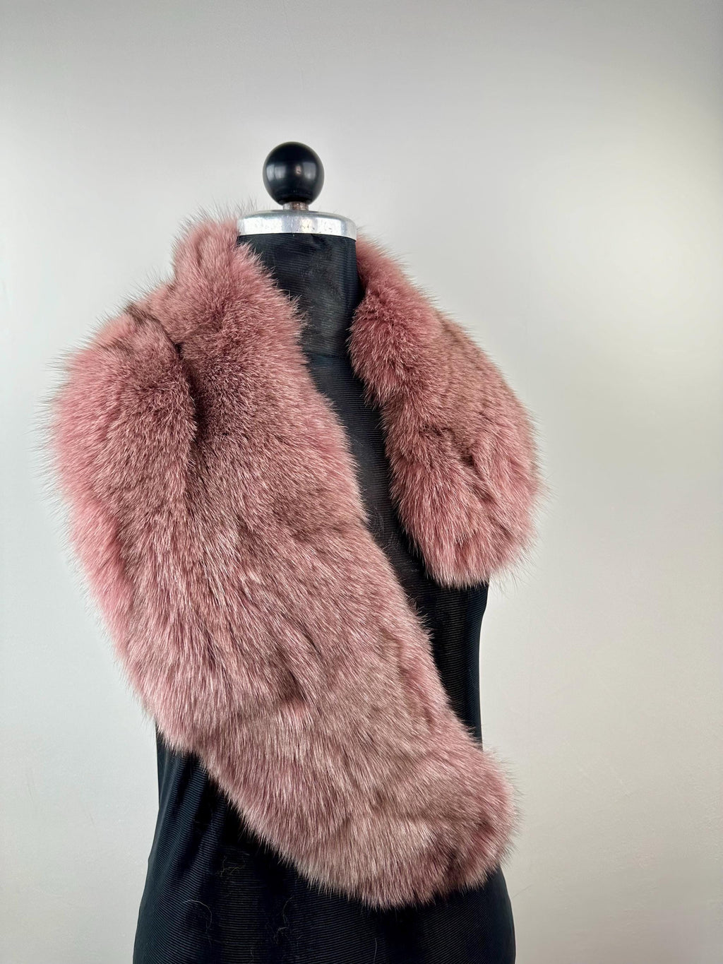 Fox Fur Collar – Real Fur Collar, Handmade in Greece, Luxury Neck Accessory