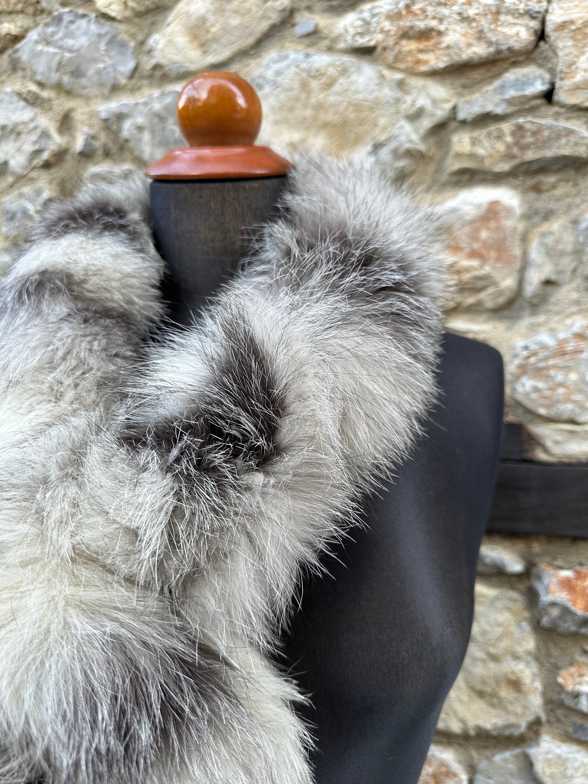 Real Fox Fur Scarf: Warm Winter Neck Wrap