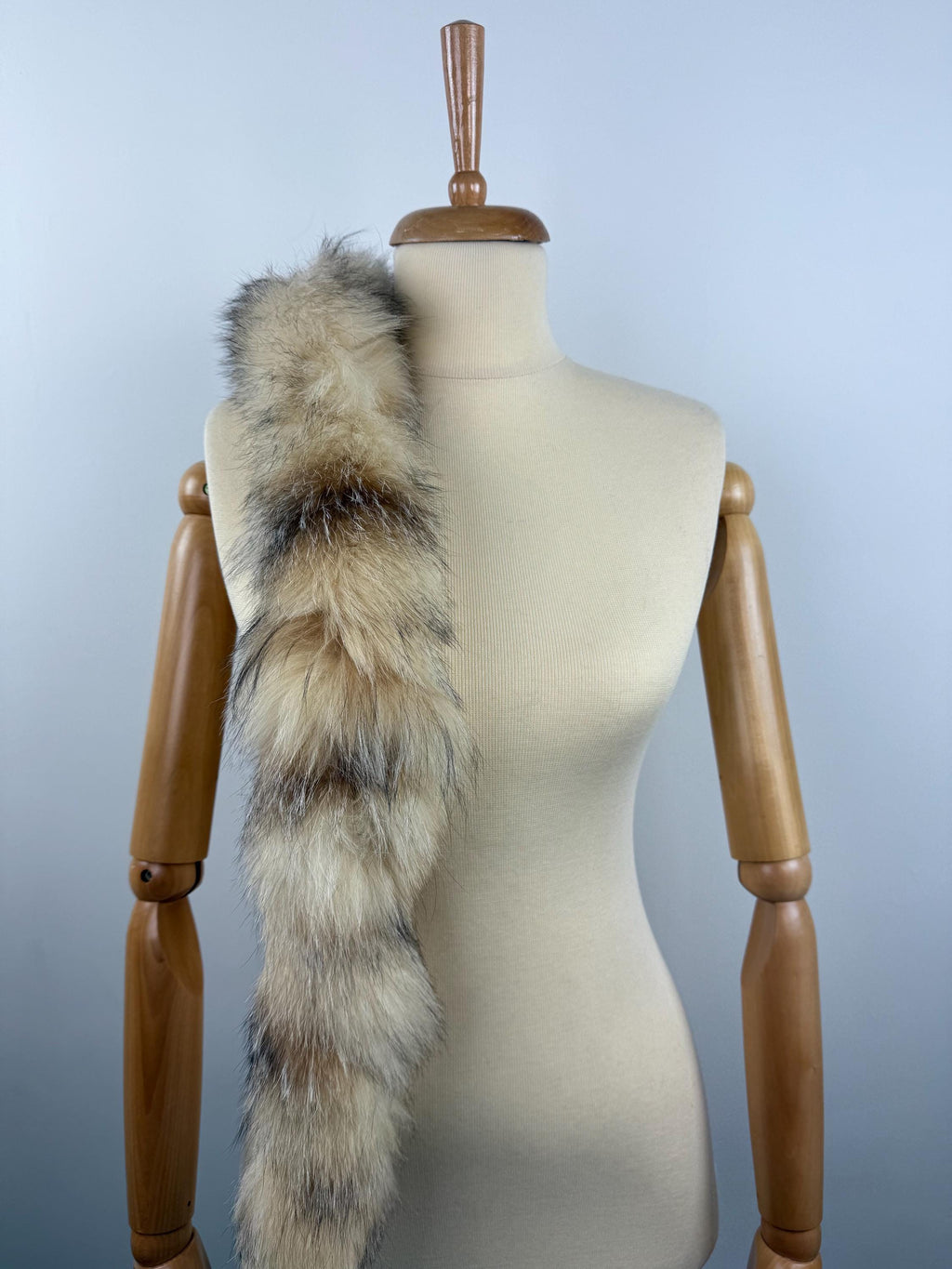 Fox Fur Scarf – Real Fur Scarf, Handmade in Greece, Luxury Winter Scarf