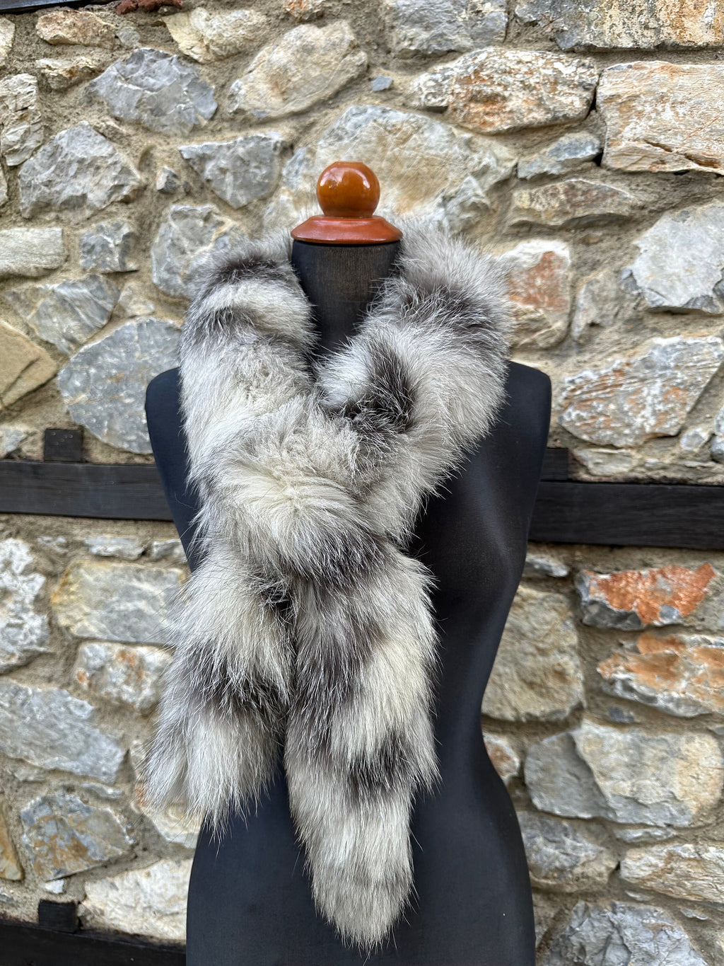 Real Fox Fur Scarf: Warm Winter Neck Wrap