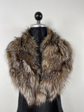 Fox Fur Collar – Real Fur Collar, Handmade in Greece, Luxury Neck Accessory