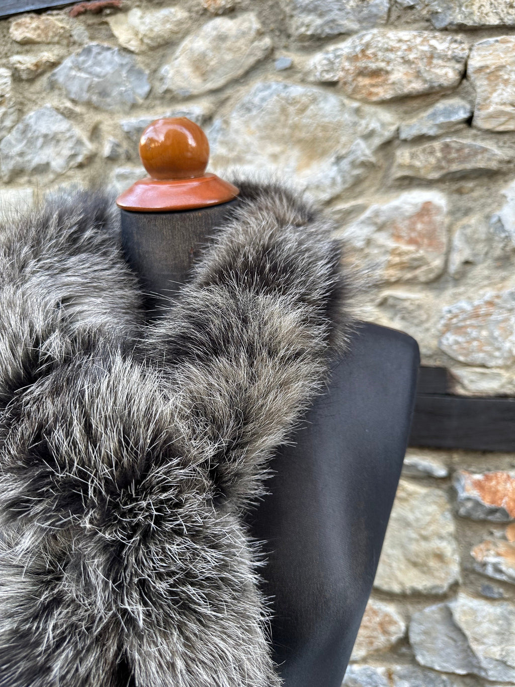 Stylish Real Fox Fur Scarf: Luxury Fur Fluffy Neck Wrap