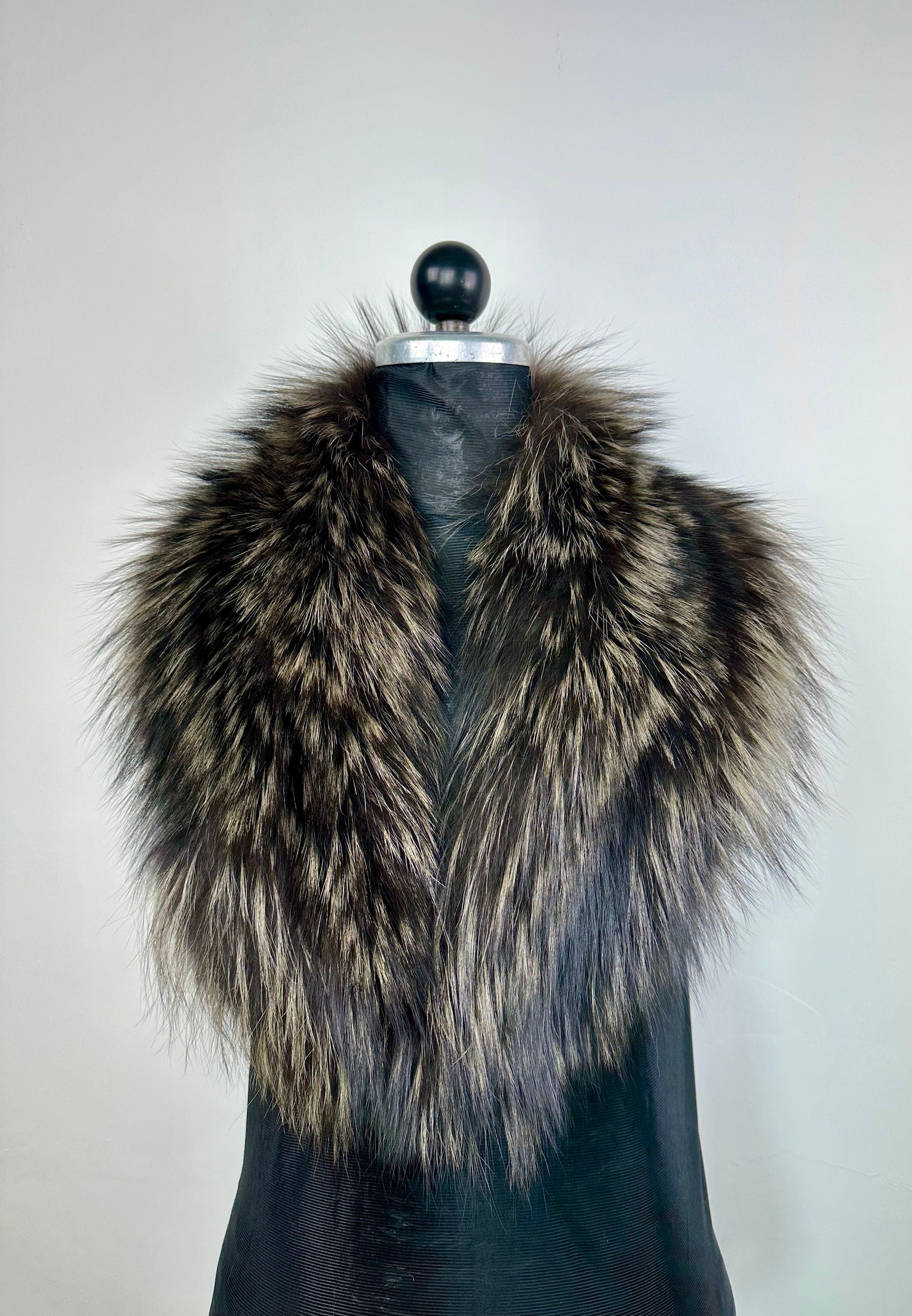 Genuine Fox Fur Collar: Luxury Fur Stole